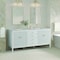 James Martin Vanities 72'' Double Vanity, Bright White w/ 3 CM Eternal Jasmine Pearl Quartz Top 485-V72-BW-3EJP - alternate 3